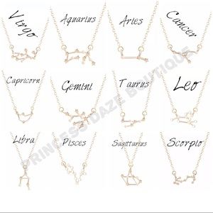 Gold Constellation Pendant Necklace‎